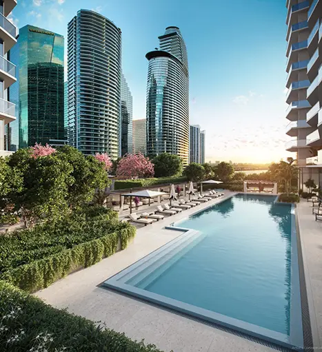 Viceroy Brickell Amenities - Residents Pool